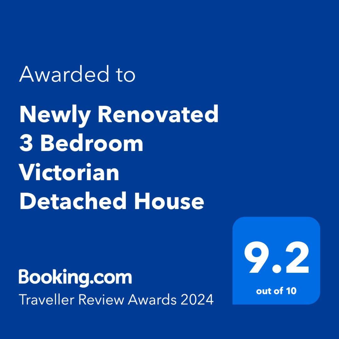 Newly Renovated 3 Bedroom Victorian Detached House Борнмут Екстер'єр фото